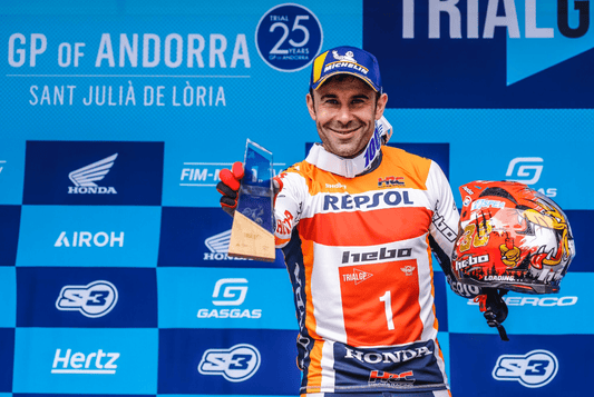 Toni Bou imparable en el TrialGP de Andorra - Hebo