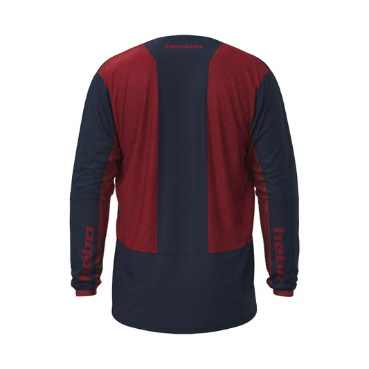 Camiseta Enduro - Motocross Scratch Xtreme Azul - Hebo