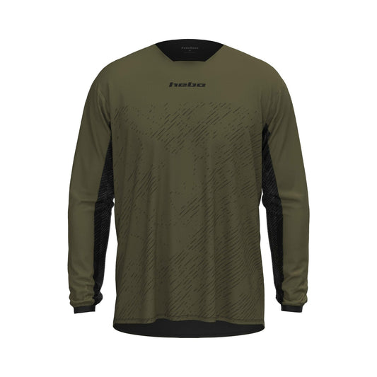 Camiseta Enduro - Motocross Scratch Xtreme Kakhi - Hebo