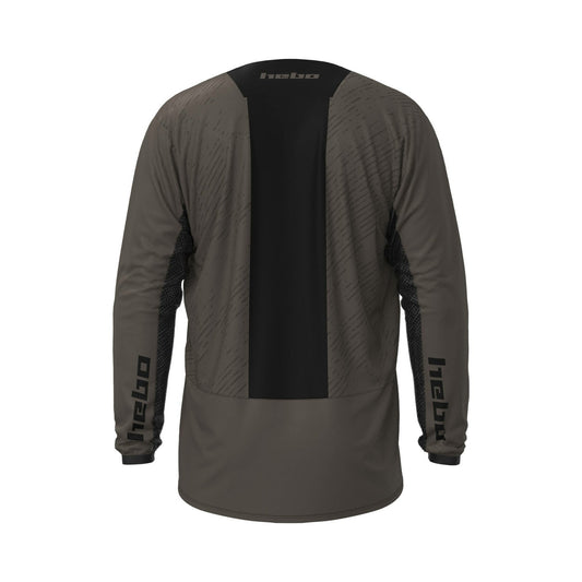Camiseta Enduro - Motocross Scratch Xtreme Marron - Hebo