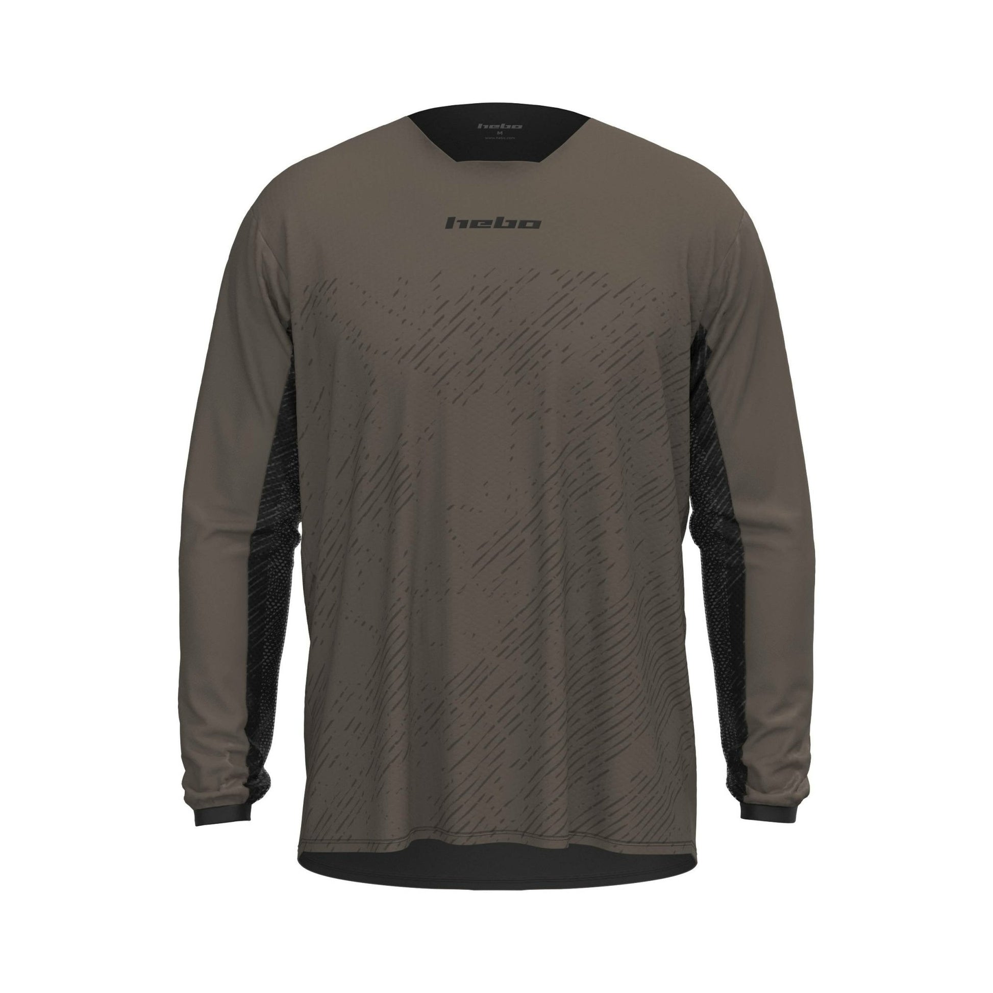 Camiseta Enduro - Motocross Scratch Xtreme Marron - Hebo
