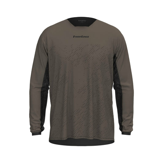 Camiseta Enduro - Motocross Scratch Xtreme Marron - Hebo