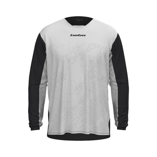 Camiseta Enduro - Motocross Scratch Xtreme Negra - Hebo