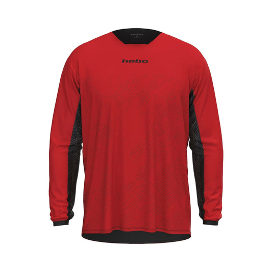 Camiseta Enduro - Motocross Scratch Xtreme Roja - Hebo