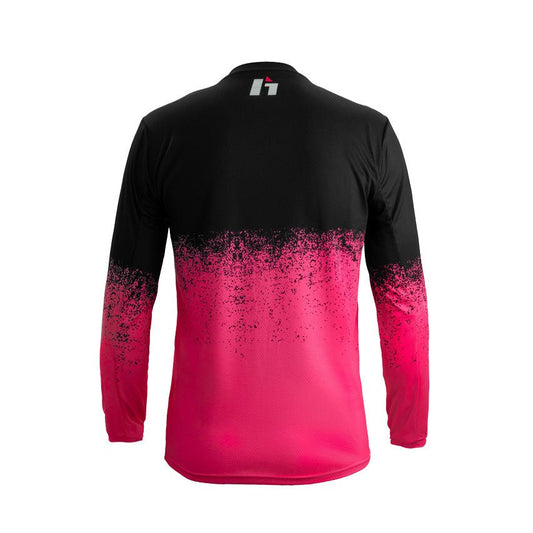Camiseta Pro V Dripped Junior Rosa - Hebo