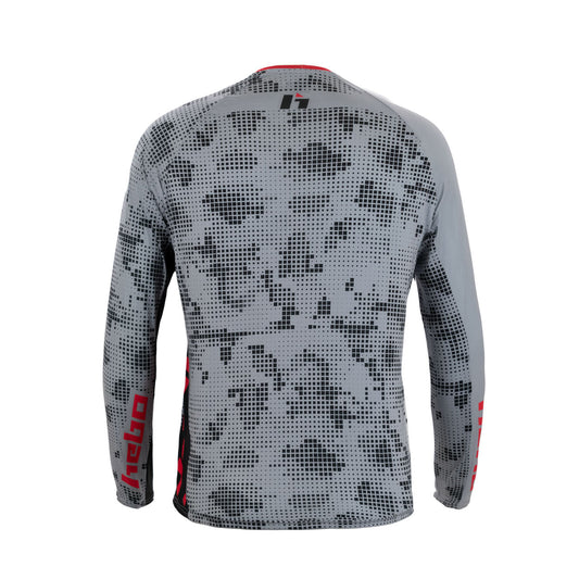 Camiseta Trial Race Pro Gris - Hebo