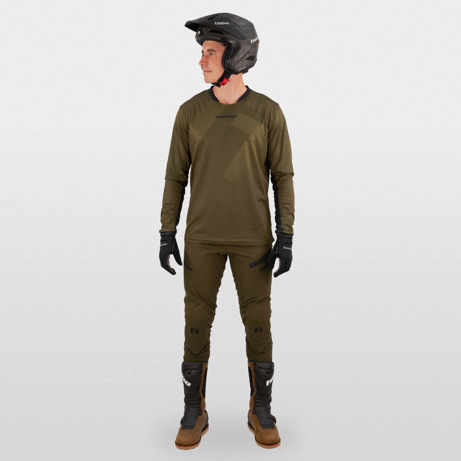 Camiseta Trial Tech Kakhi - Hebo