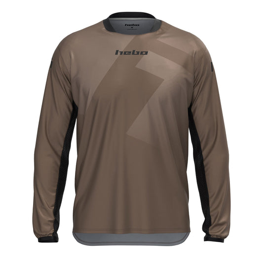 Camiseta Trial Tech Marron - Hebo