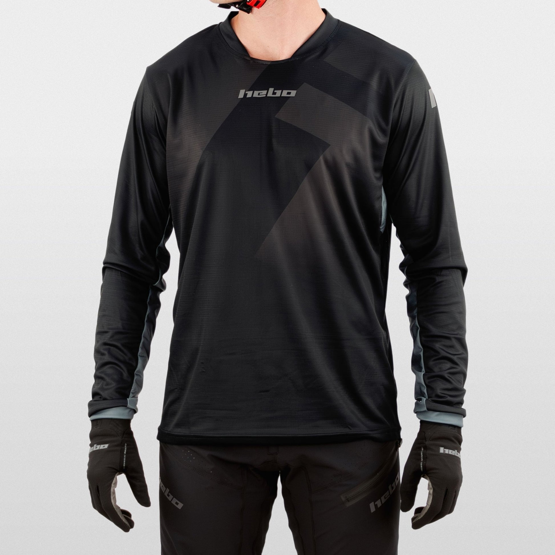 Camiseta Trial Tech Negra - Hebo