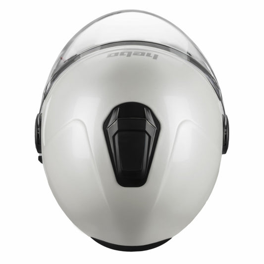Casco Demi Jet Ctr Blanco - Hebo