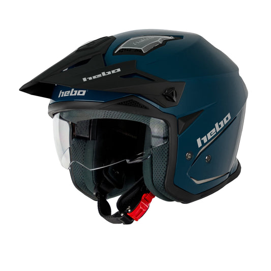Casco Zone 5 Duo Azul - Hebo
