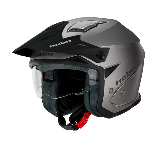 Casco Zone 5 Duo Gris - Hebo