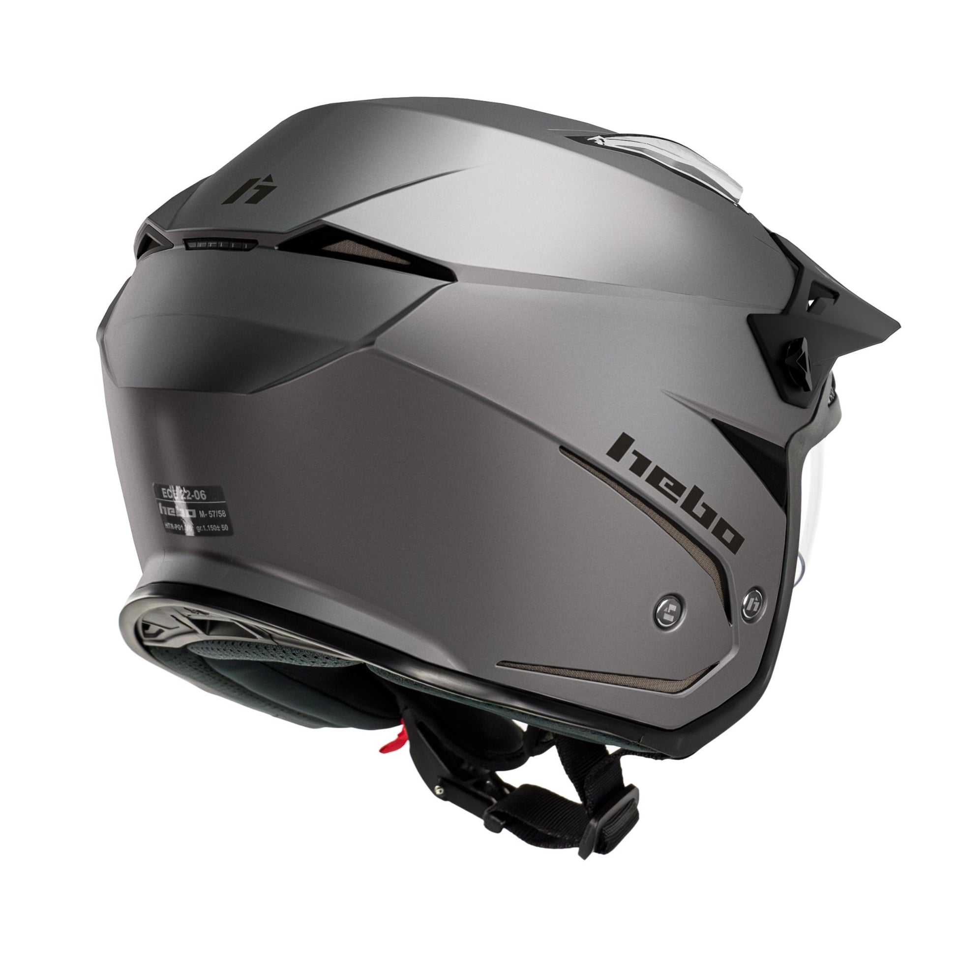 Casco Zone 5 Duo Gris - Hebo
