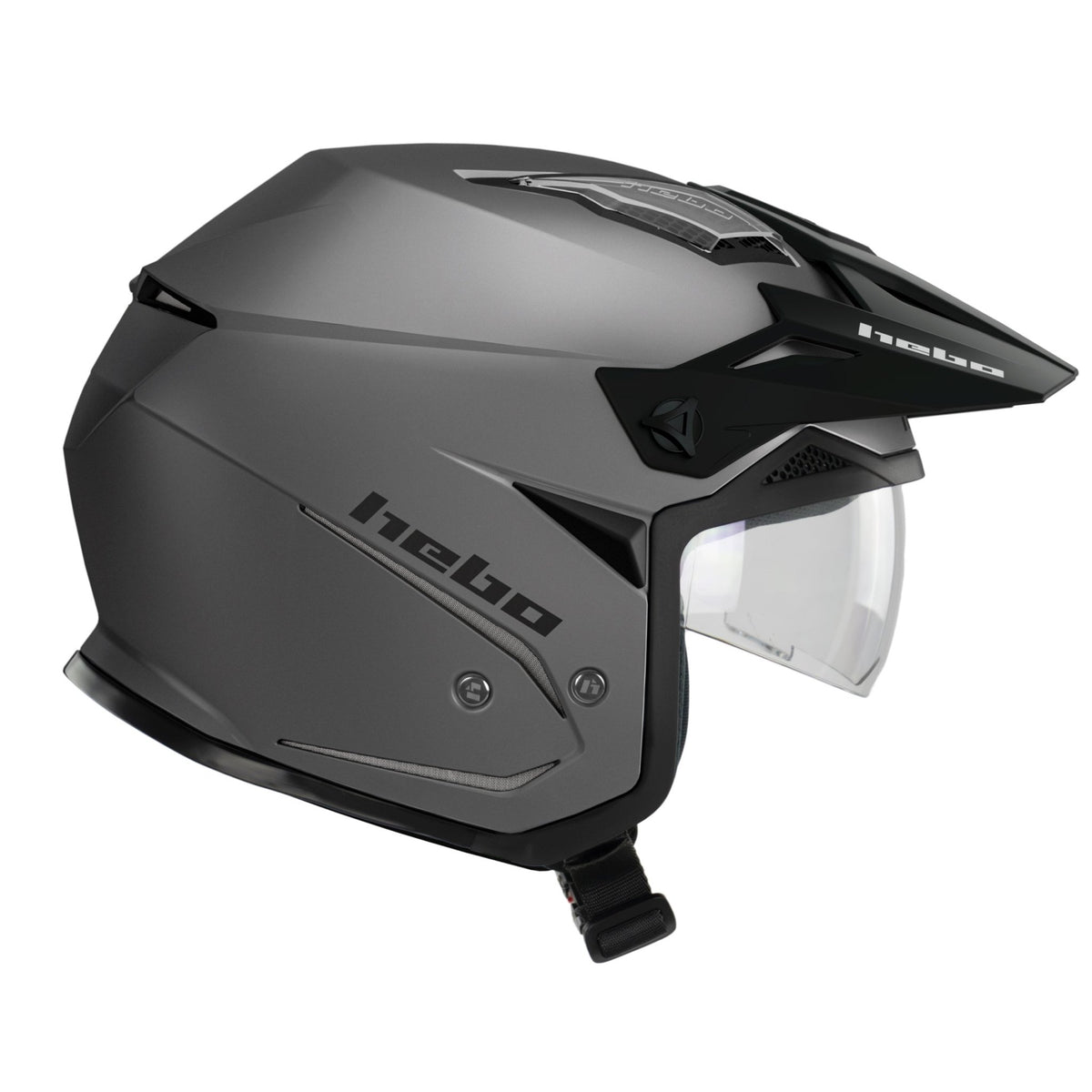 Casco Zone 5 Duo Gris - Hebo