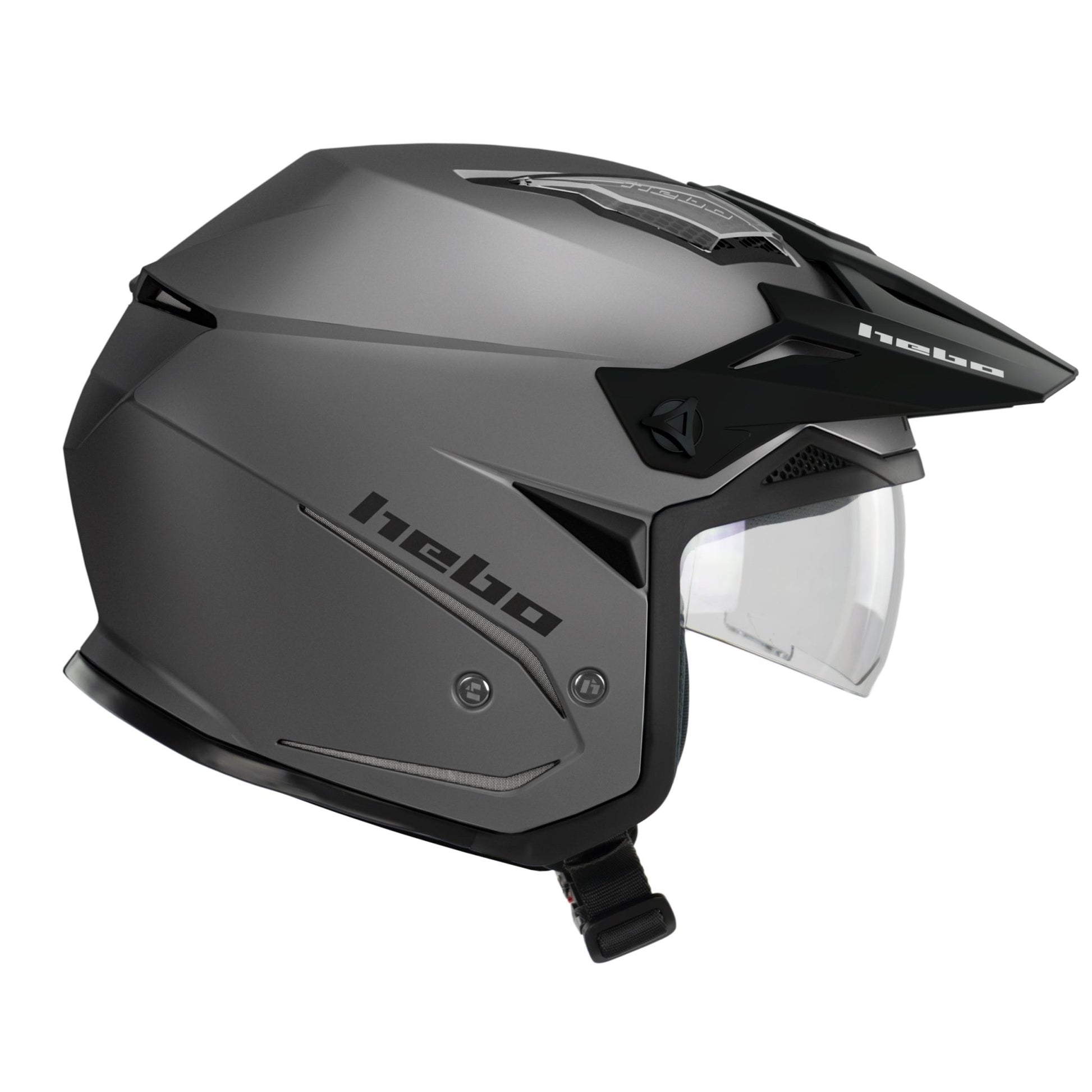 Casco Zone 5 Duo Gris - Hebo