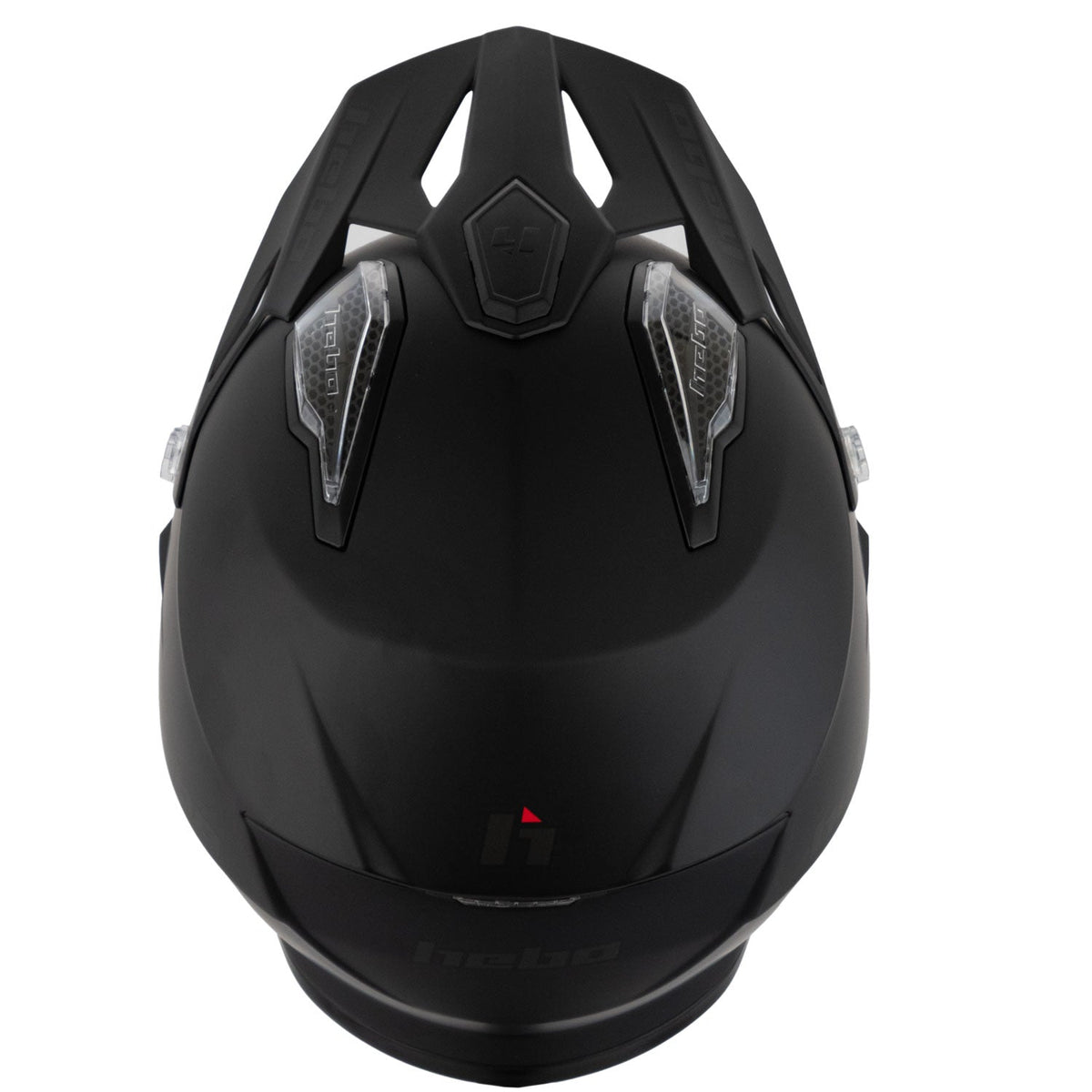 Casco Zone 5 Monocolor Negro Mate - Hebo