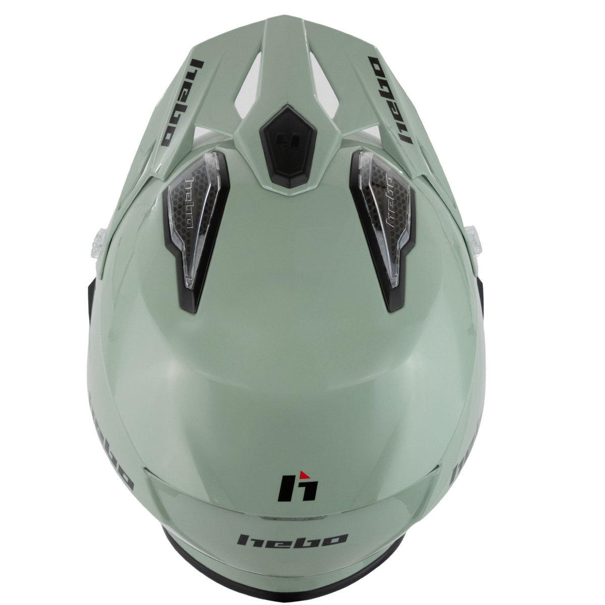 CASCO ZONE 5 MONOCOLOR VERDE - Hebo