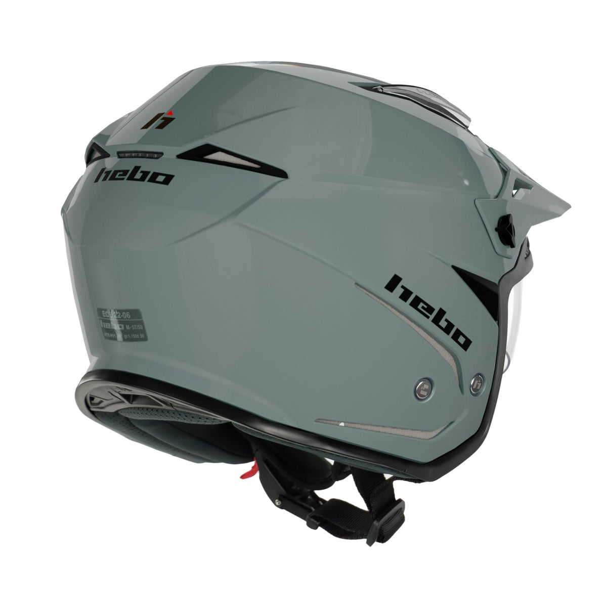 CASCO ZONE 5 MONOCOLOR VERDE - Hebo