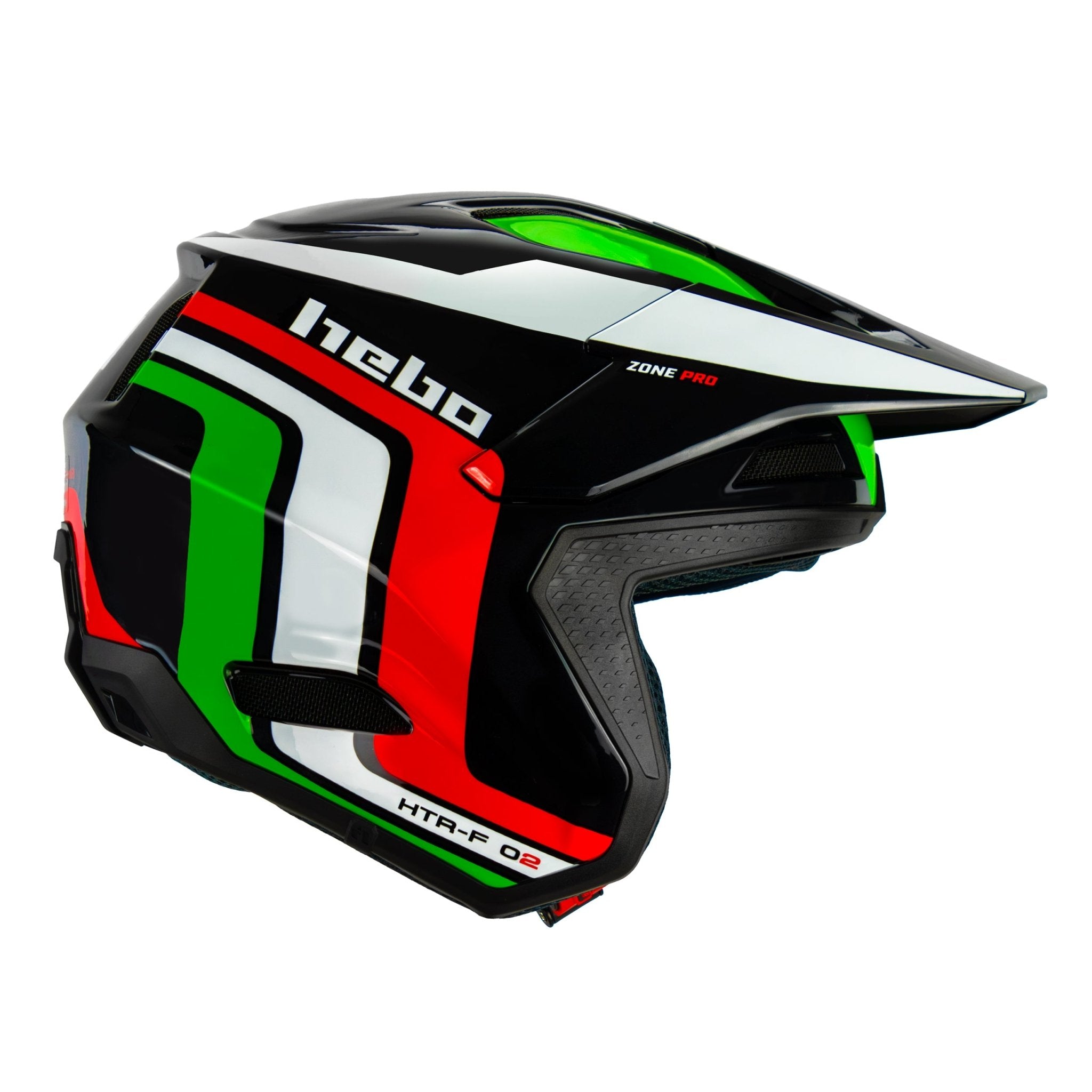 Hebo Stage MX 〜ゴーグル付き〜サイズS 54〜57cm Casco Zone Pro Classic Negro - Hebo