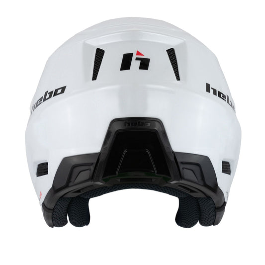 Casco Zone Pro Monocolor Blanco - Hebo