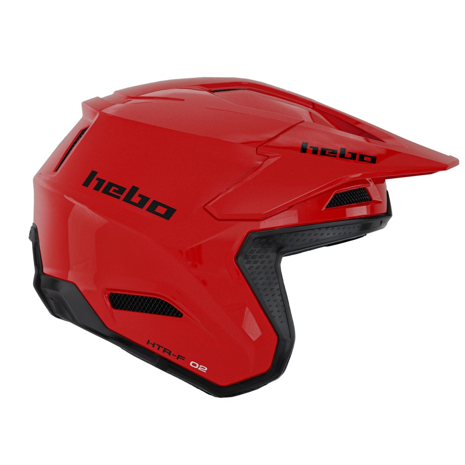 Casco Zone Pro Monocolor Rojo - Hebo