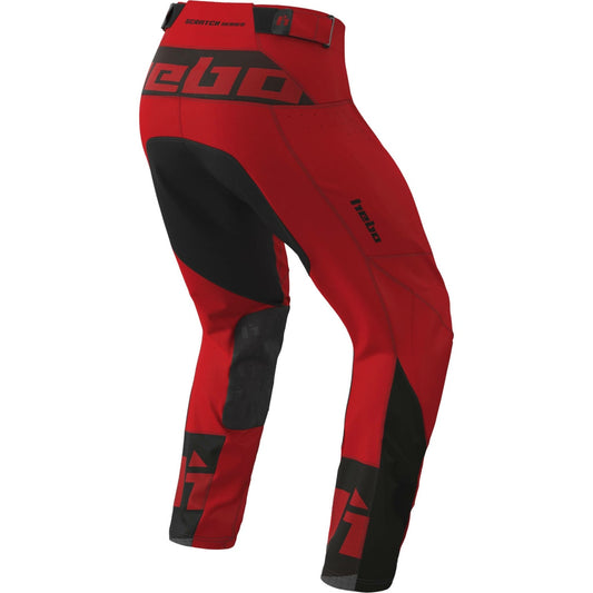 Pantalon Enduro - Motocross Scratch Xtreme Rojo - Hebo