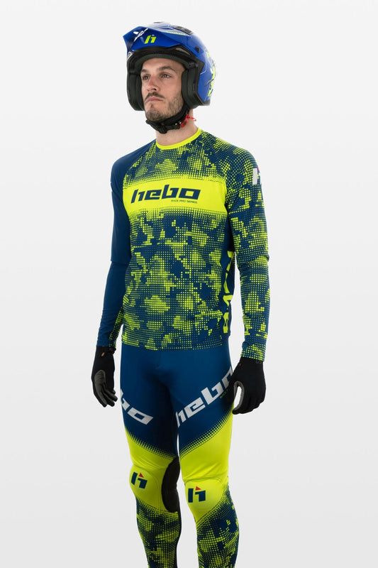 Pantalón Trial Race Pro Amarillo - Hebo