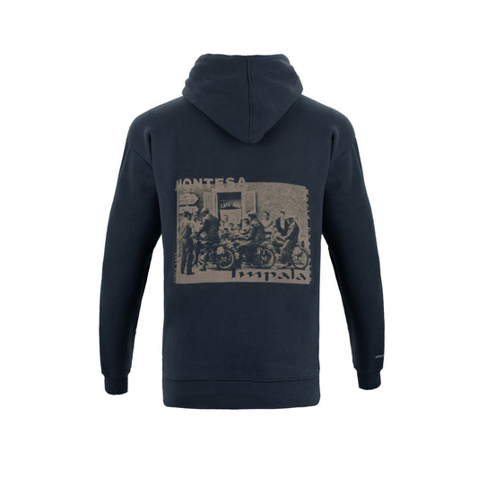 Sudadera Cafe Bar Azul - Hebo