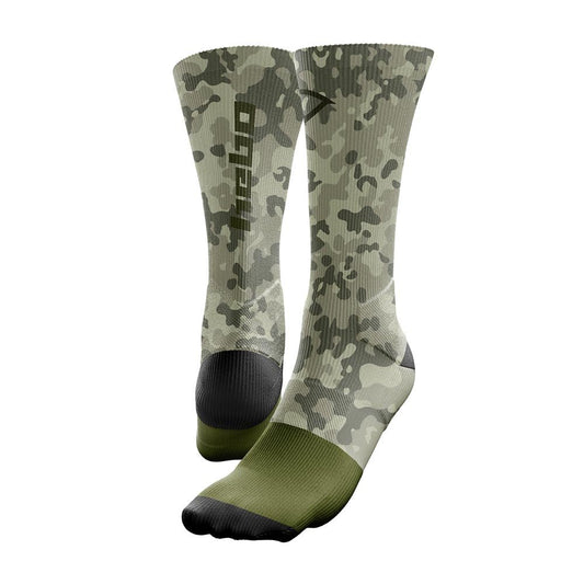 Calcetin Mid - Calf - Camo - Hebo