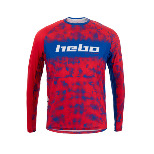 Camiseta Trial Race Pro Rojo - Hebo