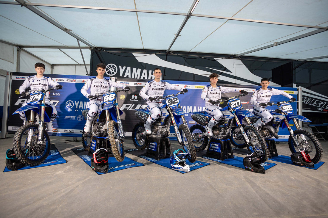 Apostamos por el motocross y nos unimos al YAMAHA AUSIÓ RACING TEAM - Hebo