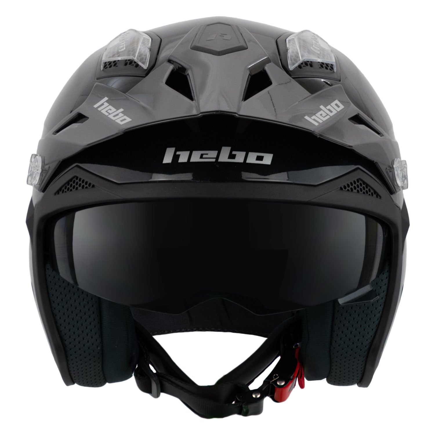 HELMET ZONE 5 MONOCOLOR GLOSSY BLACK