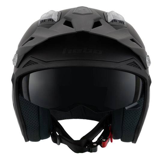 Casco Zone 5 Monocolor Negro Mate