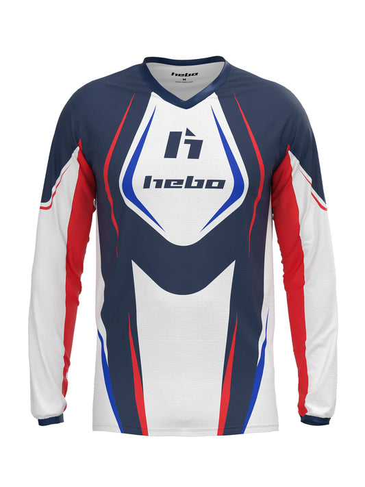 CAMISETA PRO TRIAL CLASSIC BLANCA & BLANCO | XS & BLANCO | S & BLANCO | M & BLANCO | L