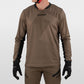 TECH T-SHIRT BLUE BROWN