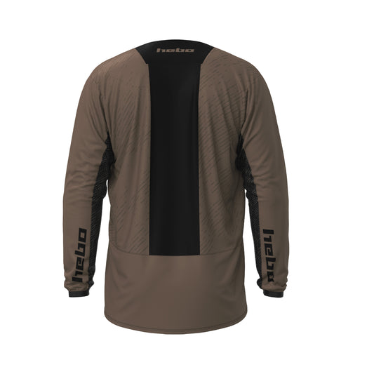 Camiseta Enduro-Motocross Scratch Xtreme Marron