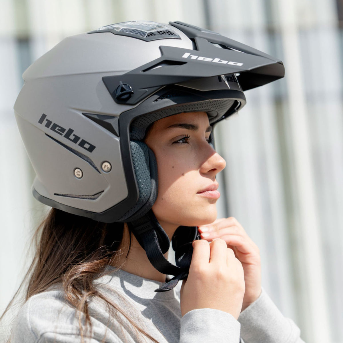 HELMET ZONE 5 DUO GREY