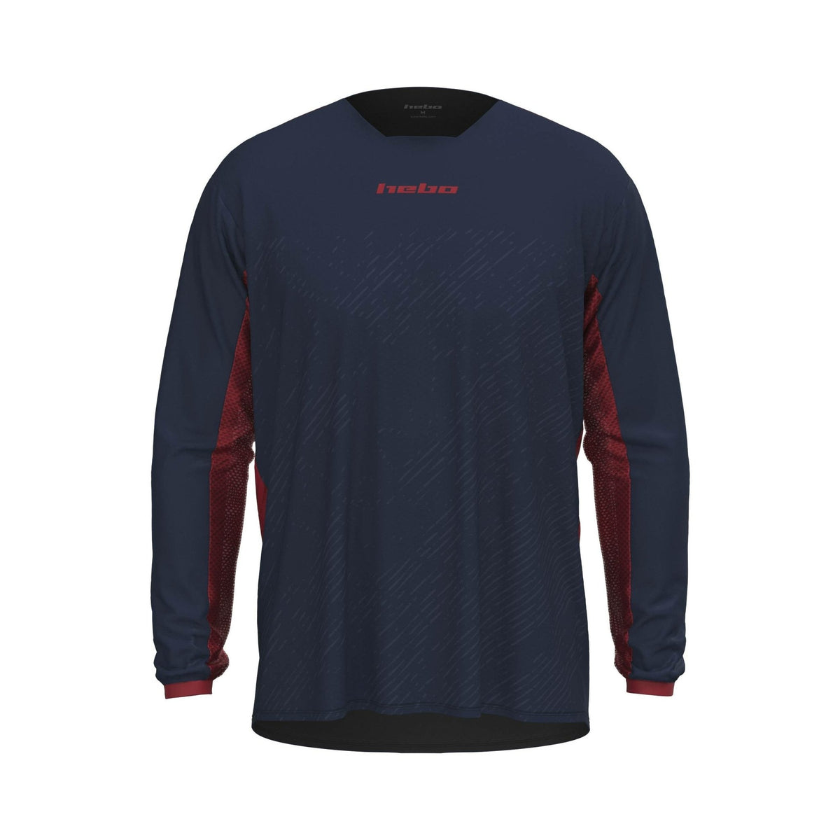 Camiseta Enduro - Motocross Scratch Xtreme Azul - Hebo