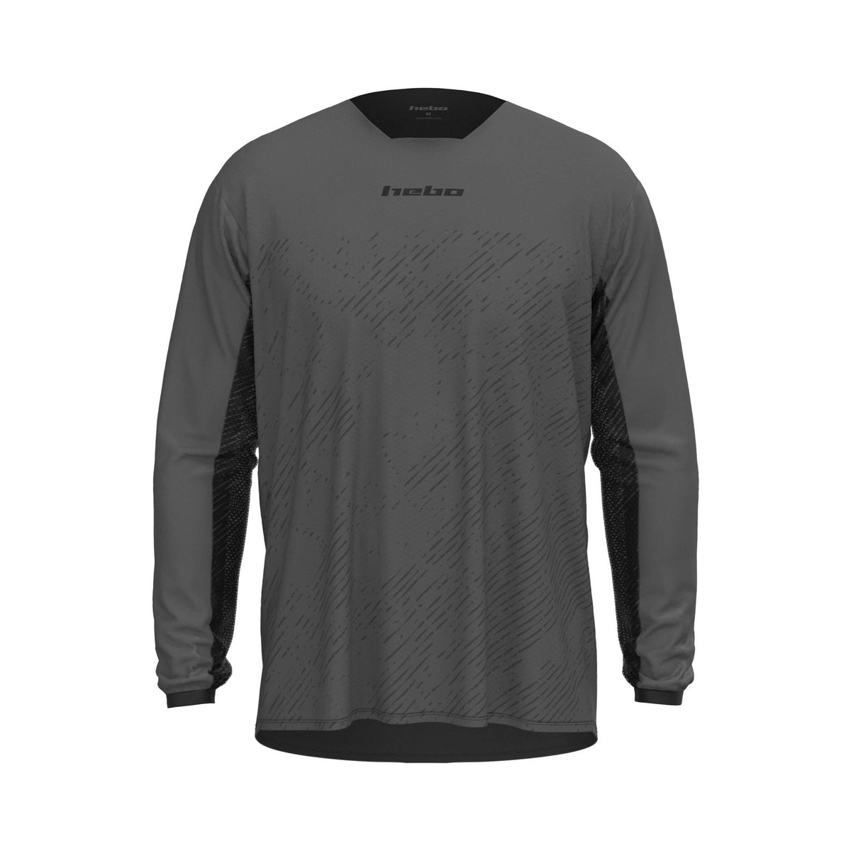 Camiseta Enduro - Motocross Scratch Xtreme Gris - Hebo