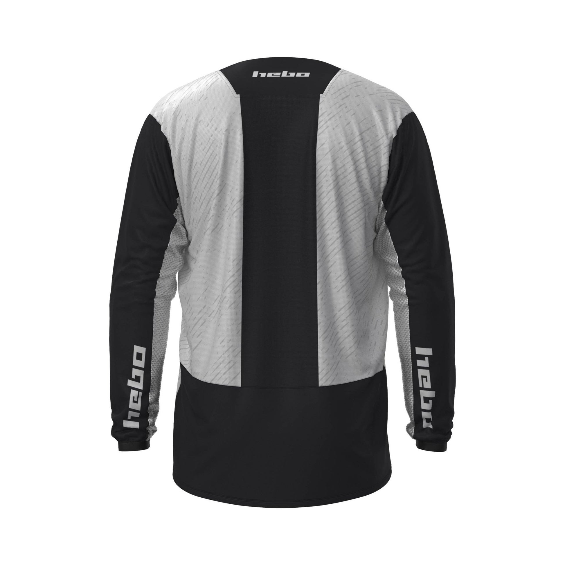 Camiseta Enduro - Motocross Scratch Xtreme Negra - Hebo