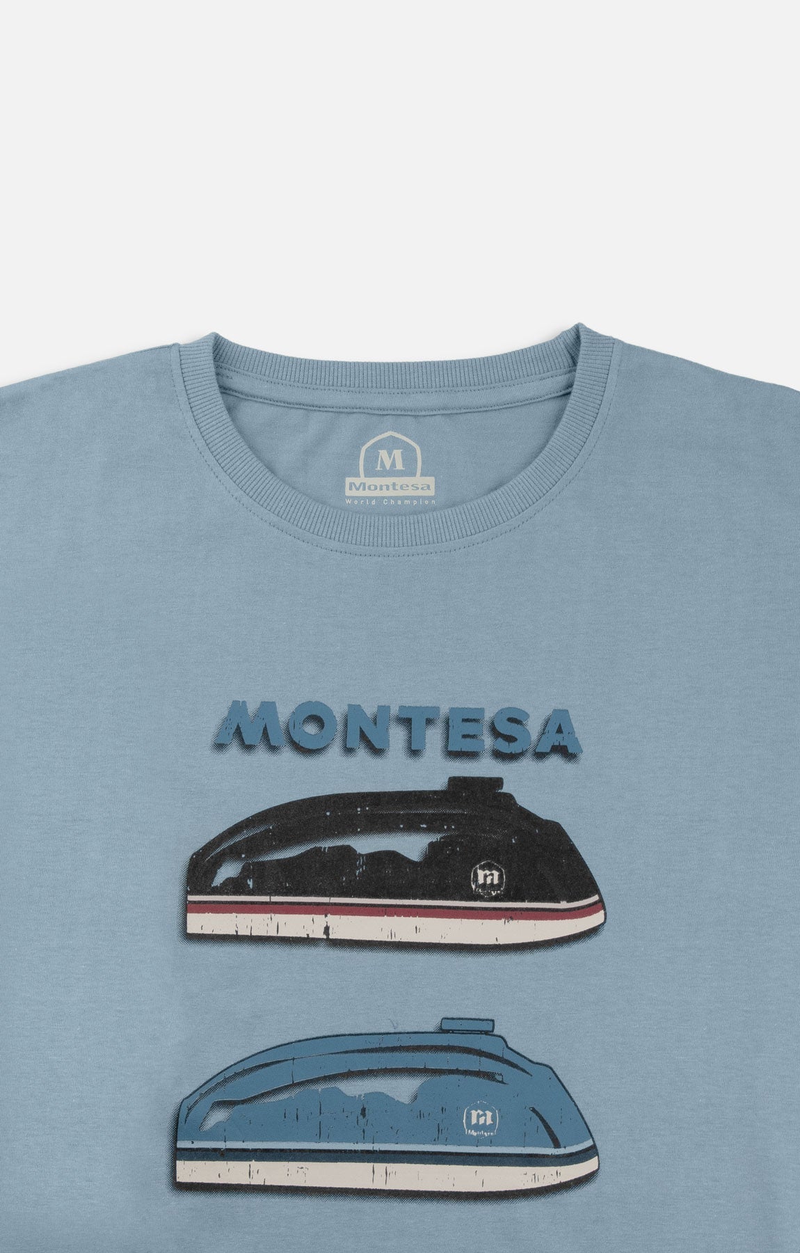 Camiseta Fuel Tank Azul Claro - Hebo