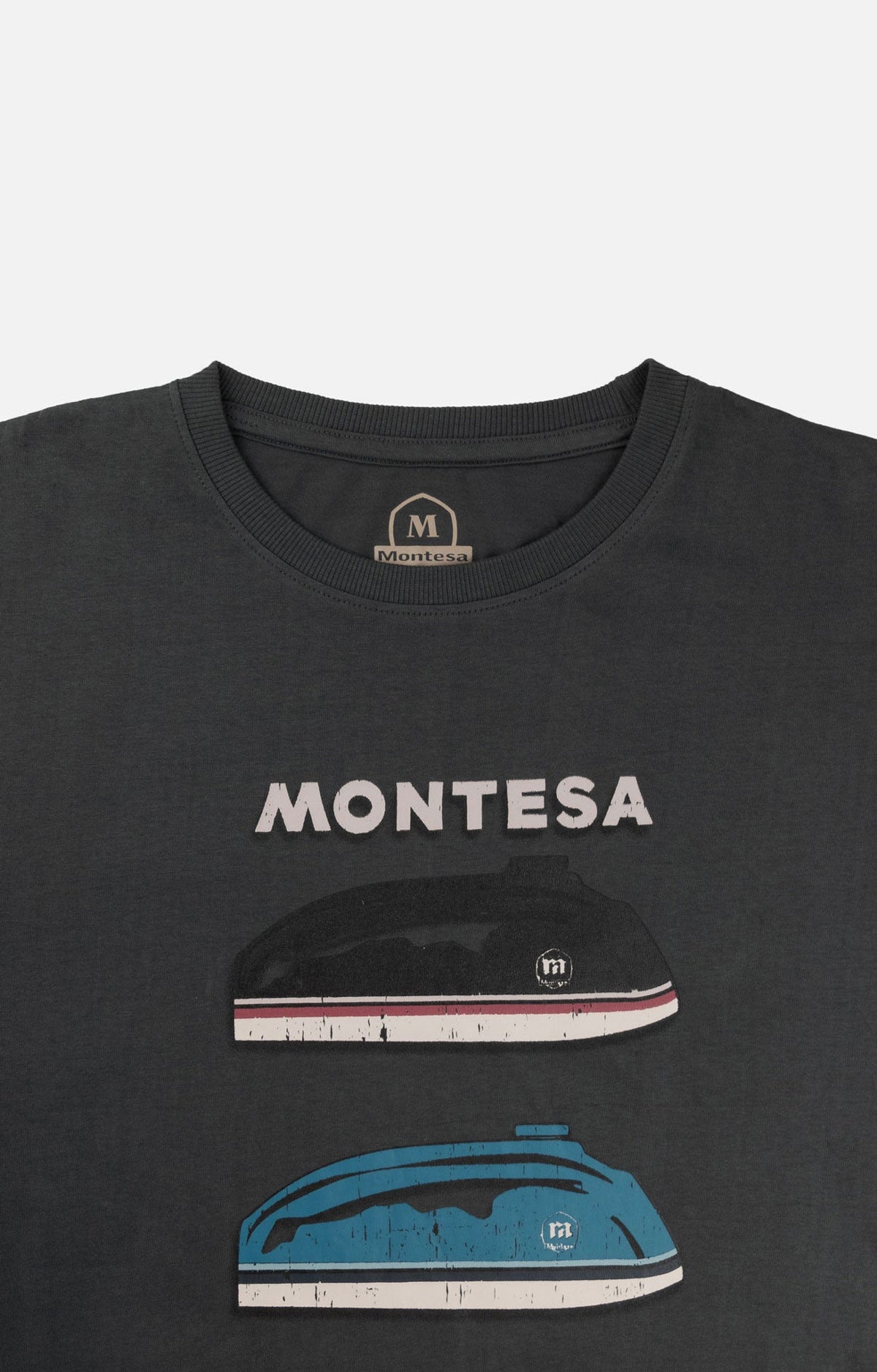 Camiseta Fuel Tank Gris - Hebo
