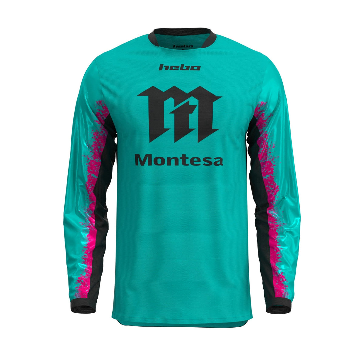 Camiseta Montesa Tech Classic Turquesa - Hebo