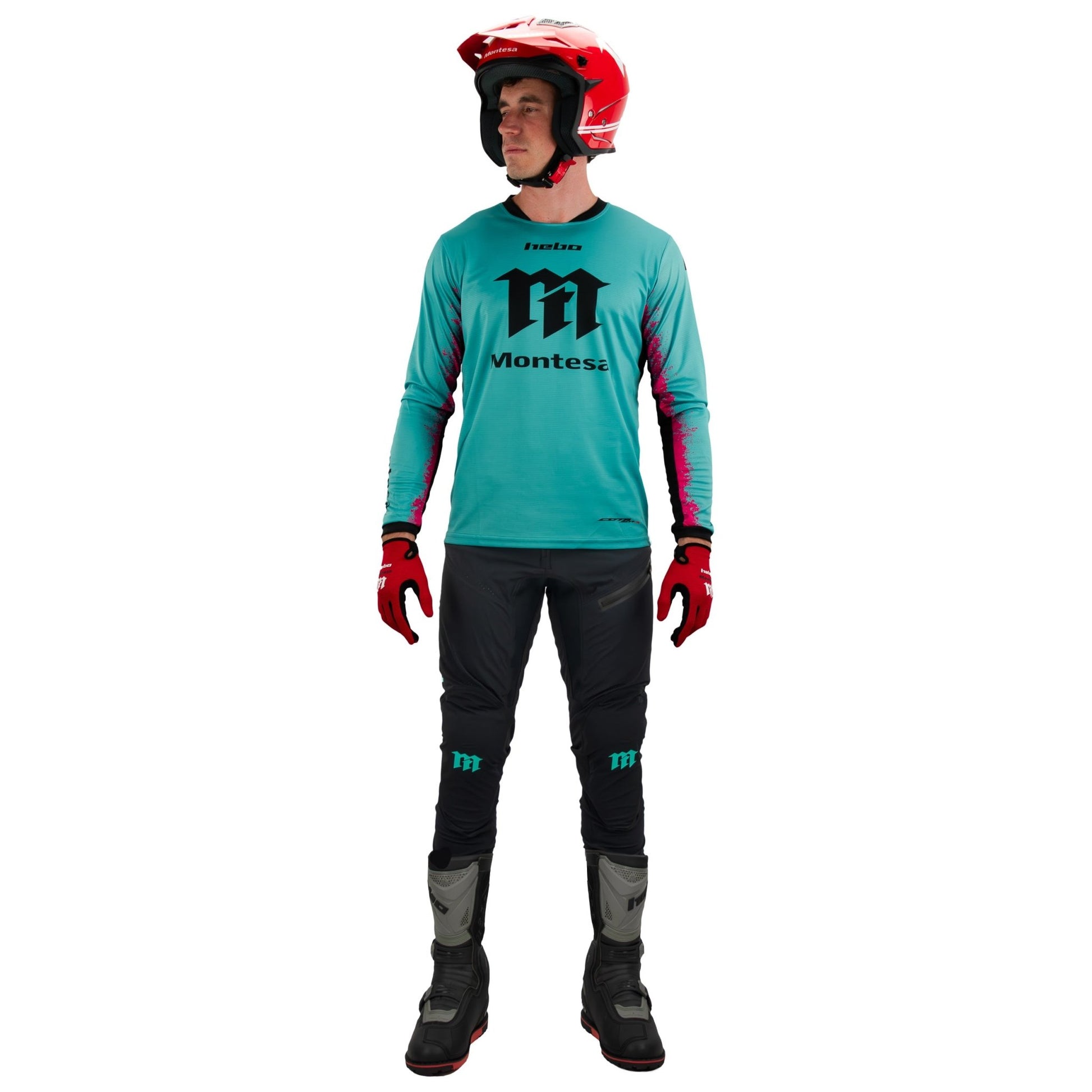 CAMISETA MONTESA TECH CLASSIC TURQUESA - Hebo