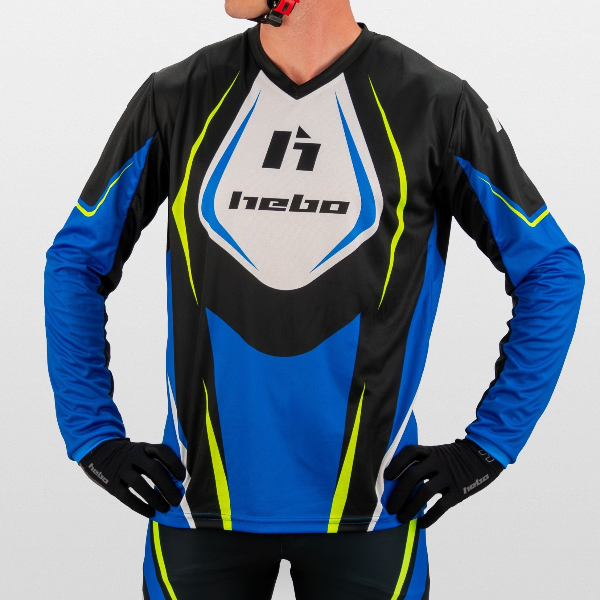 Camiseta Pro Trial Classic Azul - Hebo