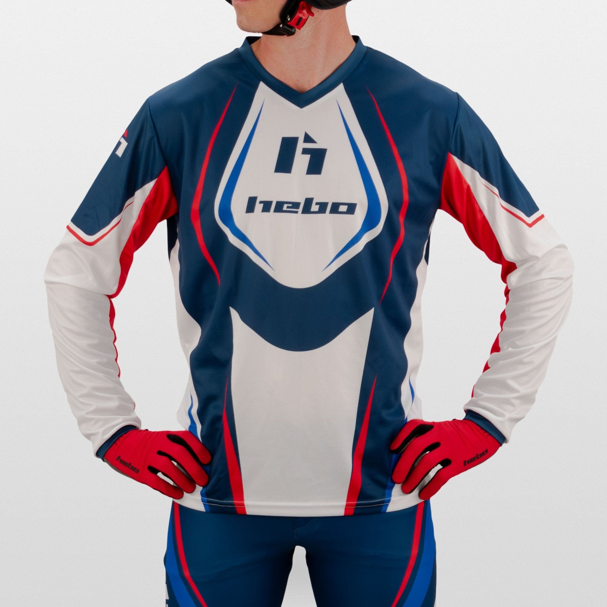 Camiseta Pro Trial Classic Blanca - Hebo