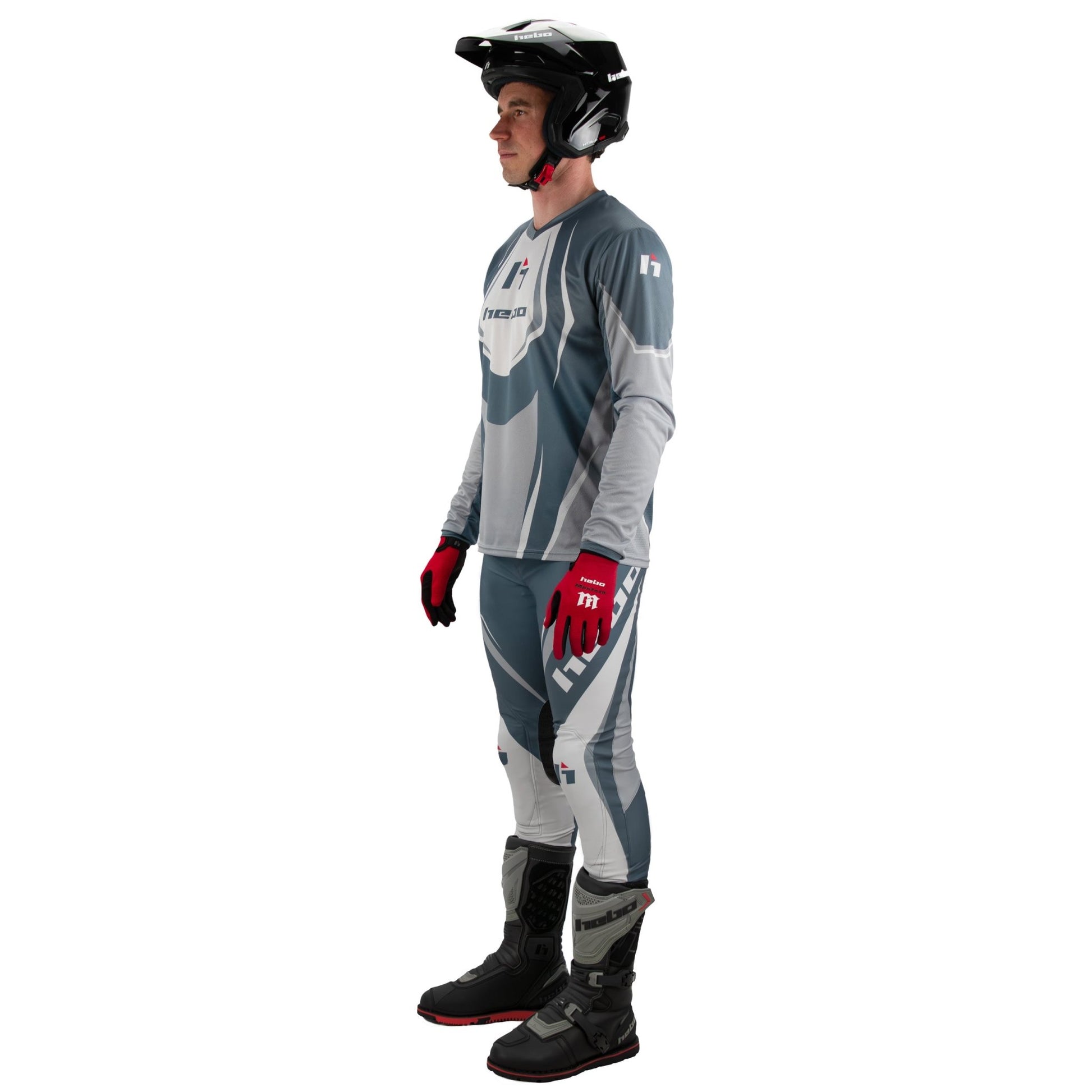 Camiseta Pro Trial Classic Gris - Hebo
