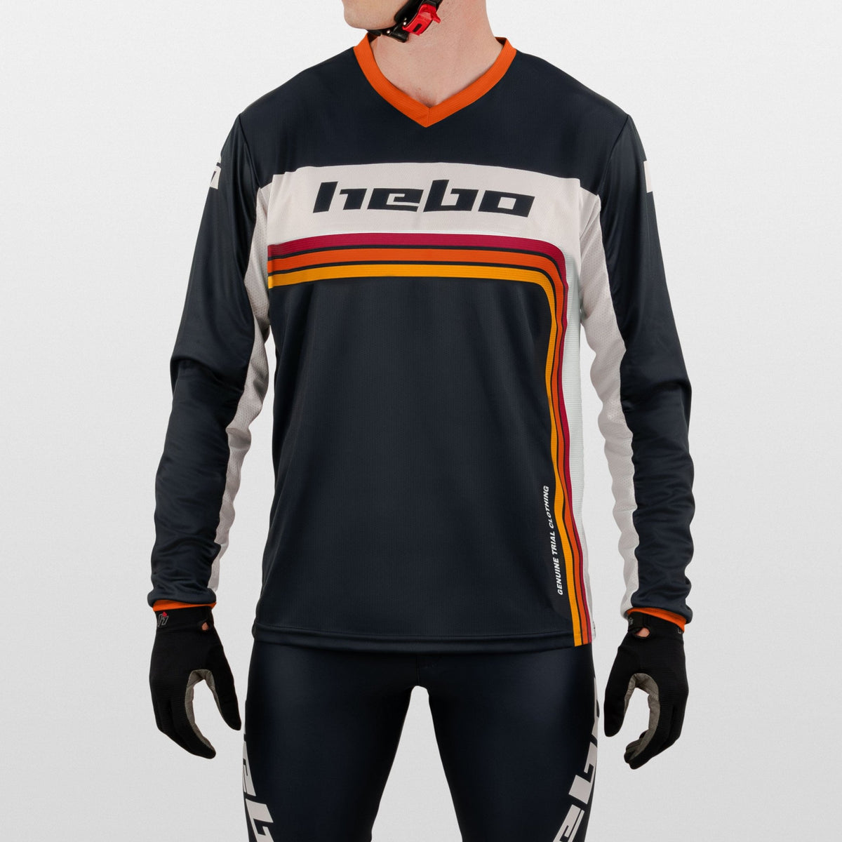 Camiseta Pro Trial Retro Roja - Hebo