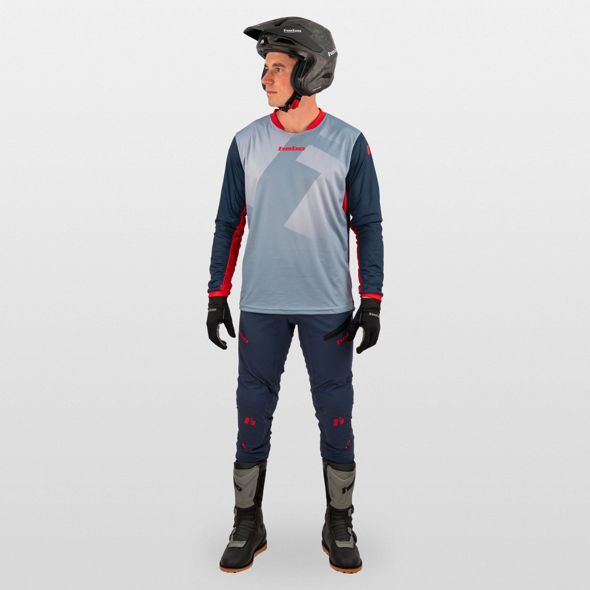 Camiseta Trial Tech Azul - Hebo