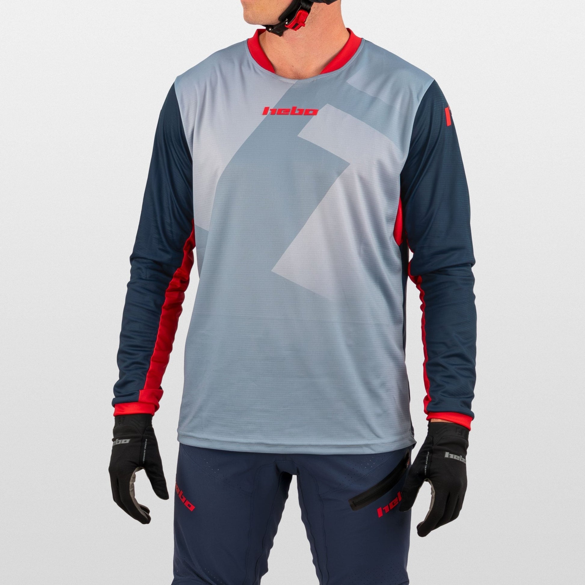 Camiseta Trial Tech Azul - Hebo